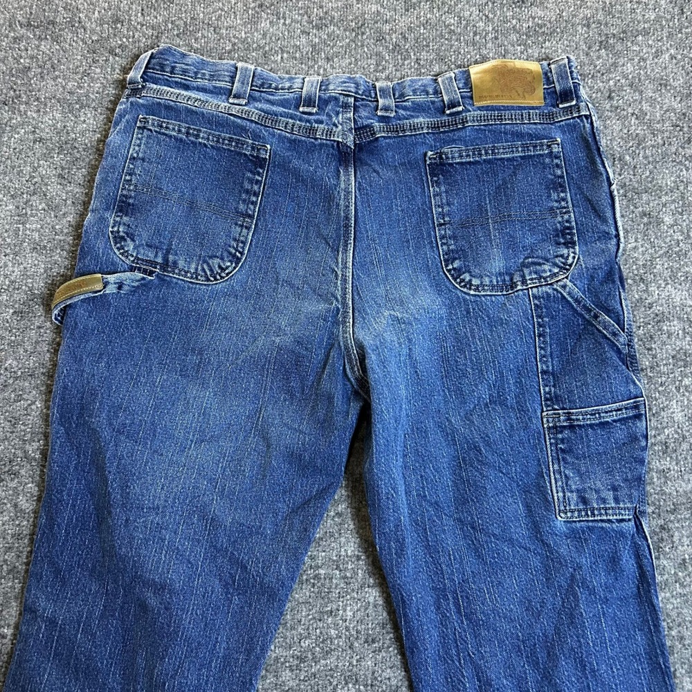 Texas Jeans Carpenter Jeans Mens Size 40 Blue Denim Relaxed Fit Workwear USA